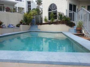 Re-tile Swimming Pool Area  